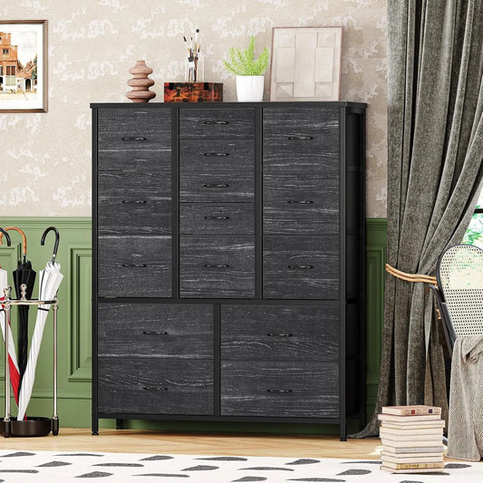 Chest of 15 Metal Frame Drawers