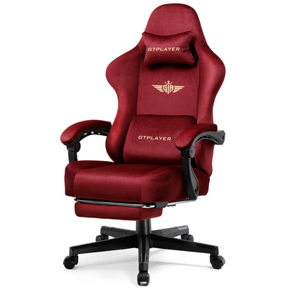 Big and Tall Gaming Chair 350Lbs with Pocket Spring Cushion