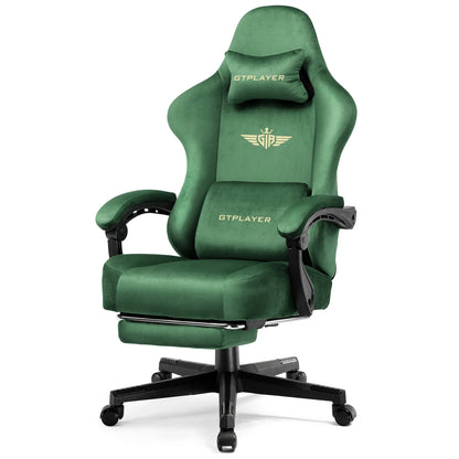 Big and Tall Gaming Chair 350Lbs with Pocket Spring Cushion