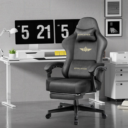 Big and Tall Gaming Chair 350Lbs with Pocket Spring Cushion