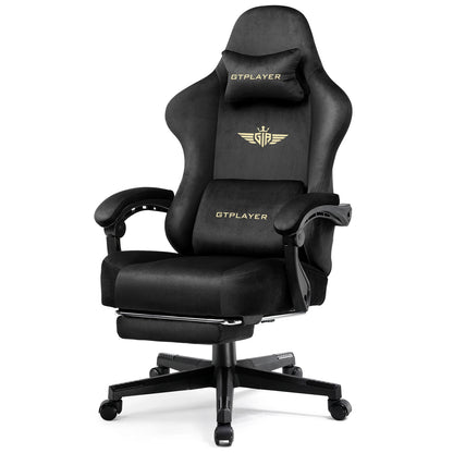 Big and Tall Gaming Chair 350Lbs with Pocket Spring Cushion