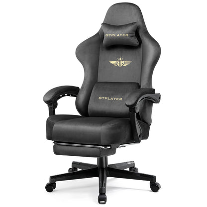 Big and Tall Gaming Chair 350Lbs with Pocket Spring Cushion