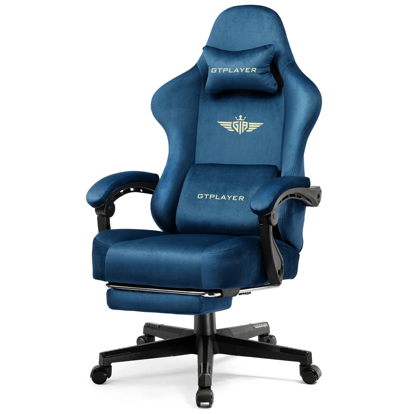 Big and Tall Gaming Chair 350Lbs with Pocket Spring Cushion
