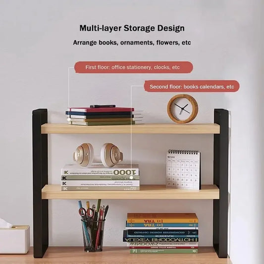 Iron Minimalist Multi-Tier Shelving Unit
