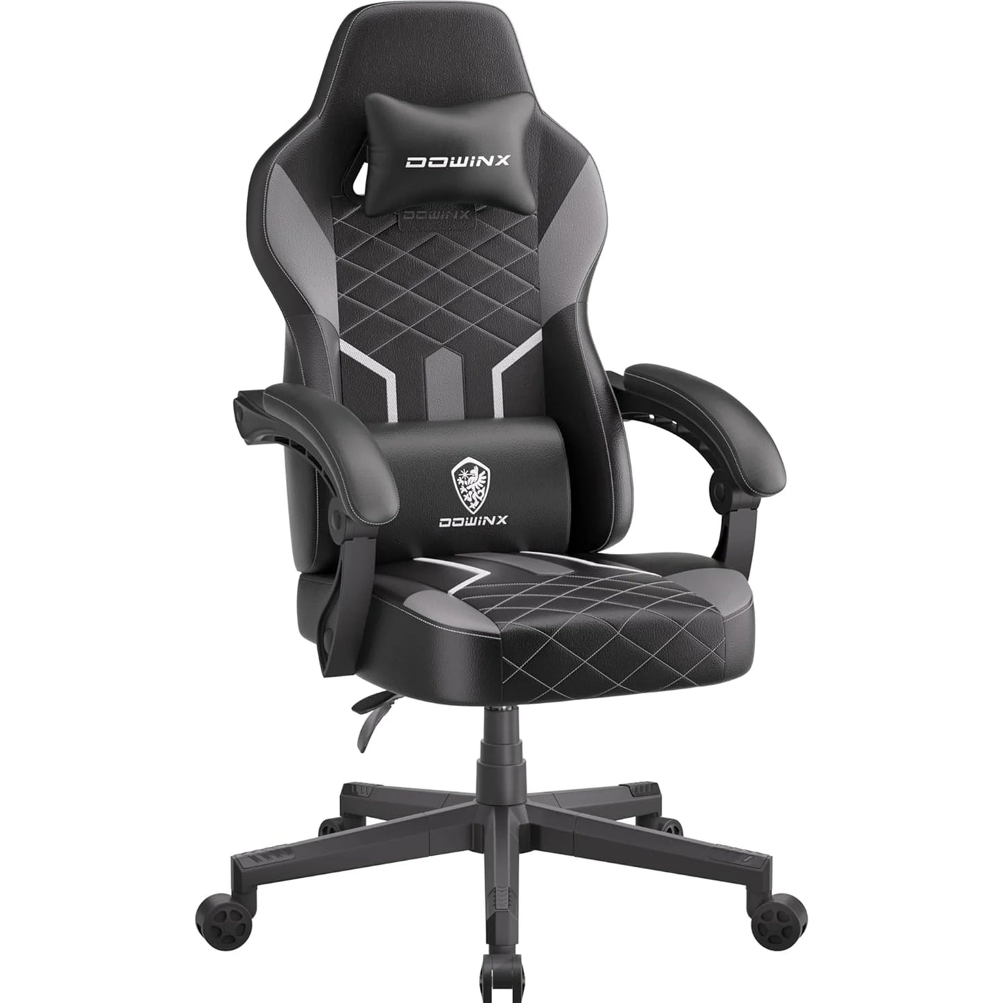 Big and Tall 350LBS Gaming Chair with Pocket Spring Cushion, Ergonomic High Back with Reclining