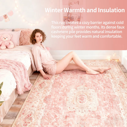 Luxury Washable Living Room Area Rug / Mat