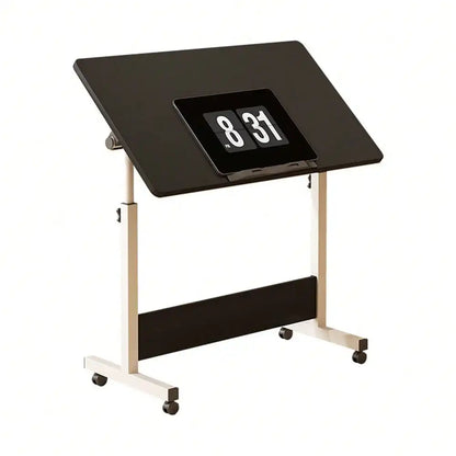 Height Adjustable Standing Desk Ergonomic Table with Wheels