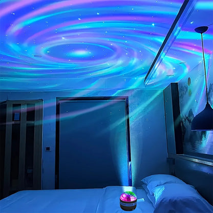 LED Galaxy Projector Night Light with Remote Control