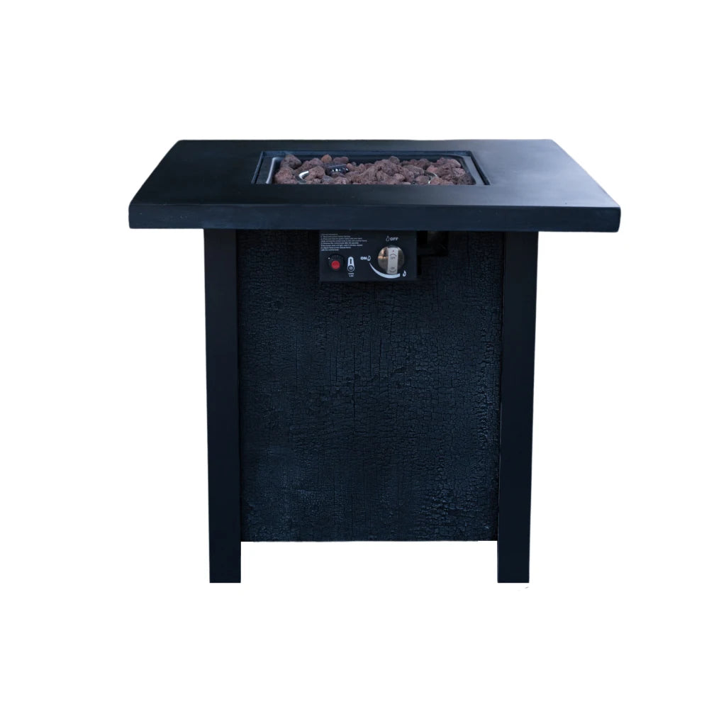 Outdoor Gas Fire Pit Table Patio Propane - 50,000 BTU