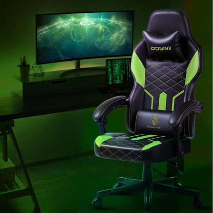 Big and Tall 350LBS Gaming Chair with Pocket Spring Cushion, Ergonomic High Back with Reclining