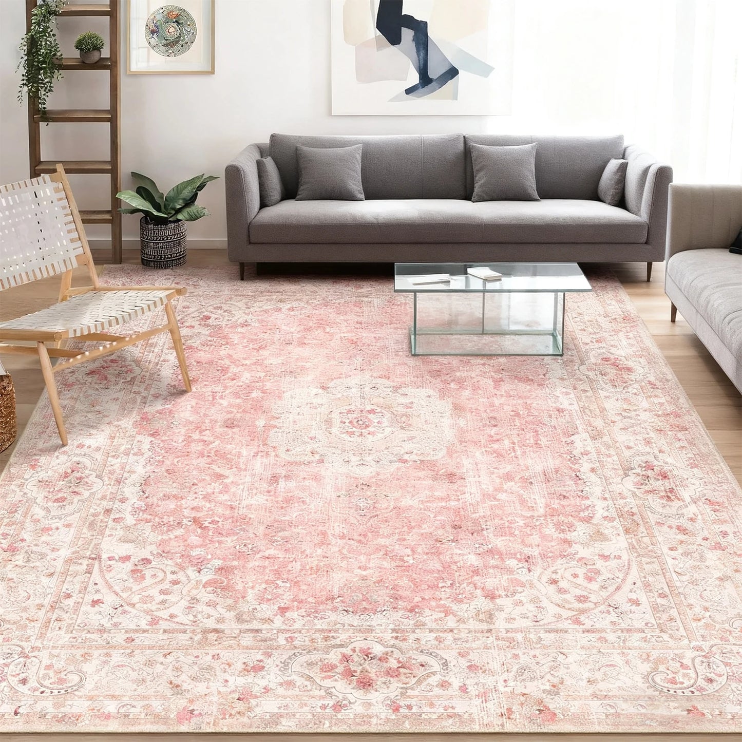 Luxury Washable Living Room Area Rug / Mat