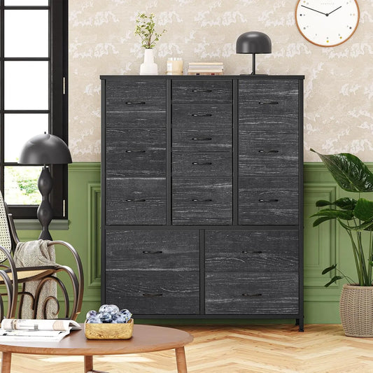 Chest of 15 Metal Frame Drawers