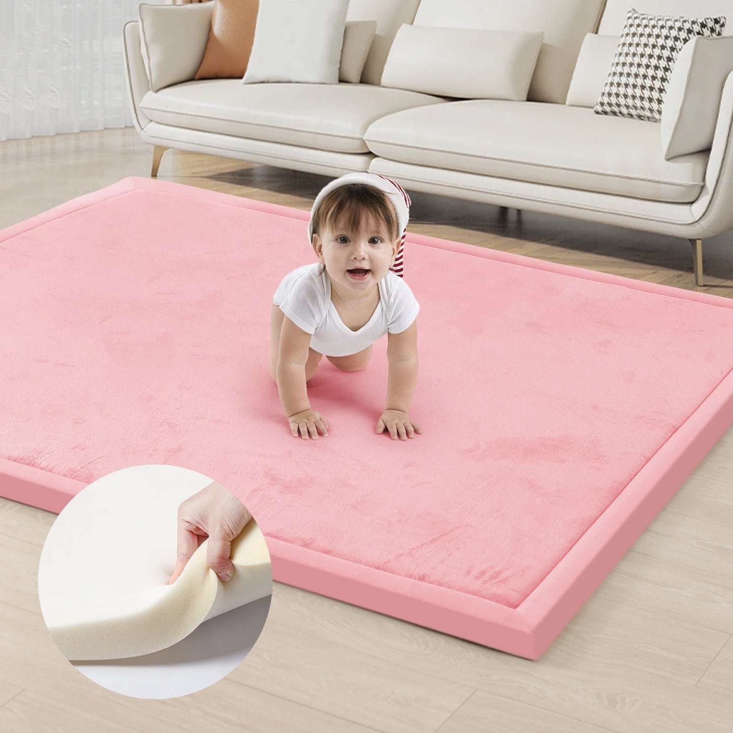 Large Baby Play Mat, Non-Slip Carpet