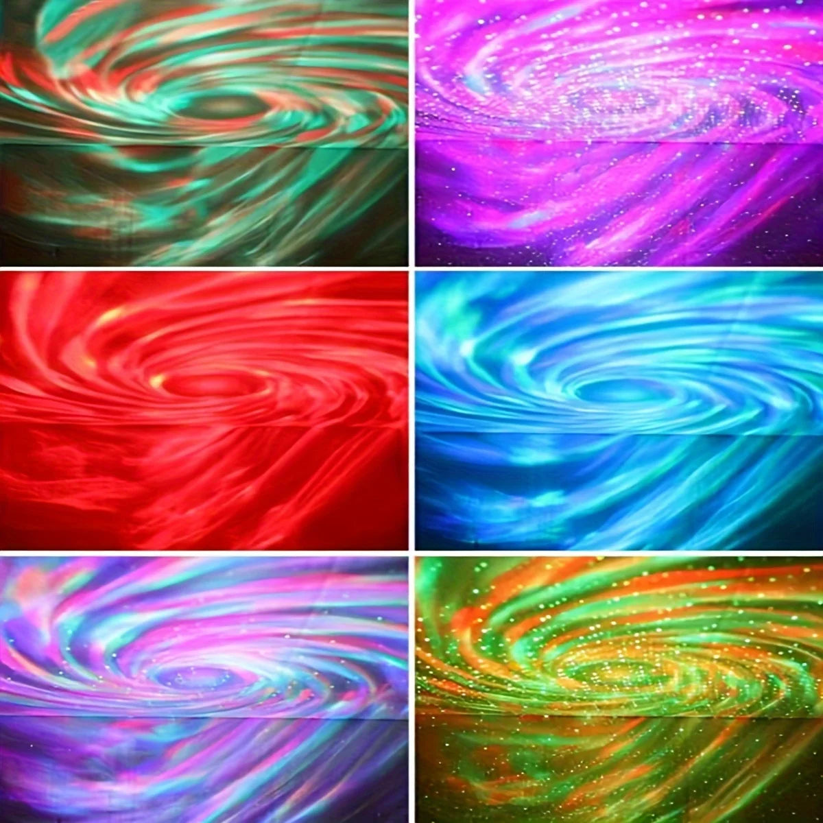 LED Galaxy Projector Night Light with Remote Control