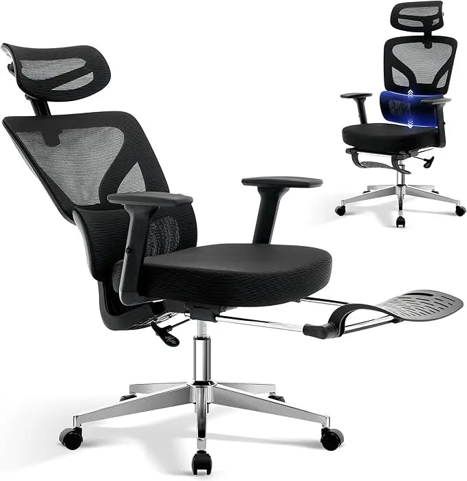 Ergonomic Computer Office / Gaming Chair with Adjustable Lumbar Support,
