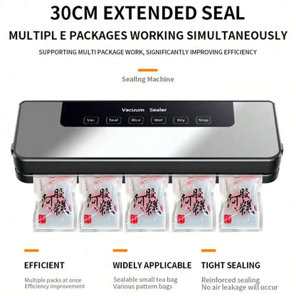 Automatic Vacuum Sealing System with 30pcs Bags.