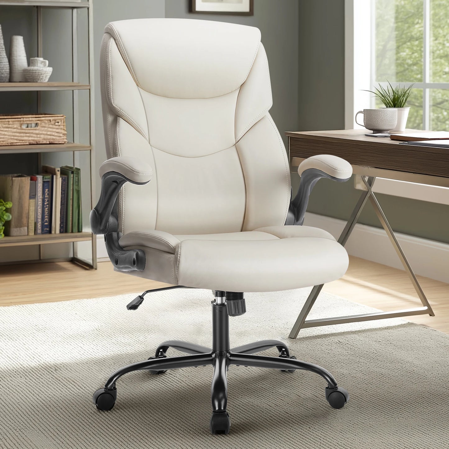 Heavy Duty Ergonomic Office / Gaming Chair with Flip-up Arms