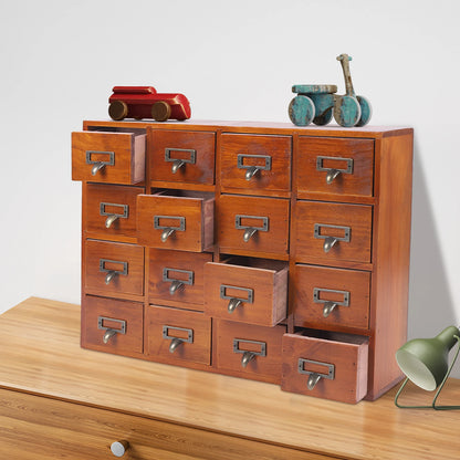 Apothecary Cabinet with 16 Drawers