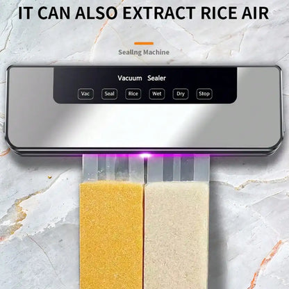 Automatic Vacuum Sealing System with 30pcs Bags.