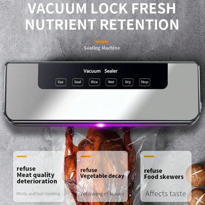 Automatic Vacuum Sealing System with 30pcs Bags.