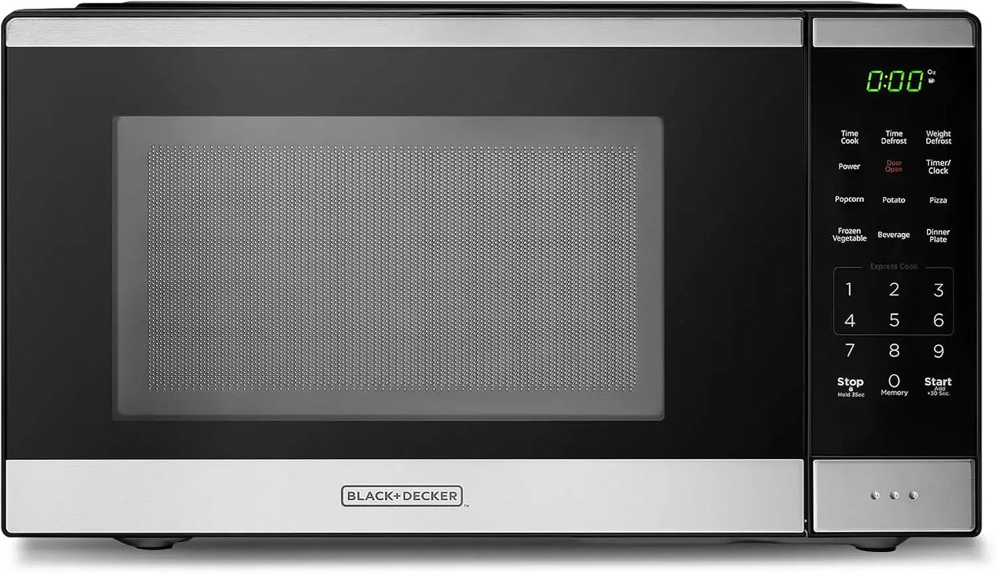 C0.9 Cu Ft Countertop Microwave Oven with One-Touch Start