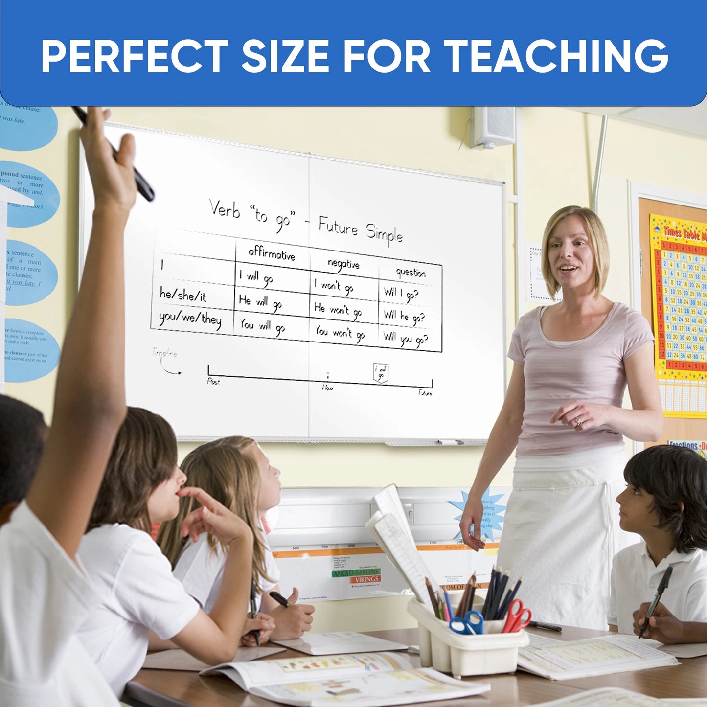 Foldable Double-Sided Whiteboard 60x36 Inch, Magnetic Dry Erase Board