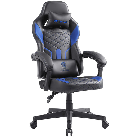 Big and Tall 350LBS Gaming Chair with Pocket Spring Cushion, Ergonomic High Back with Reclining