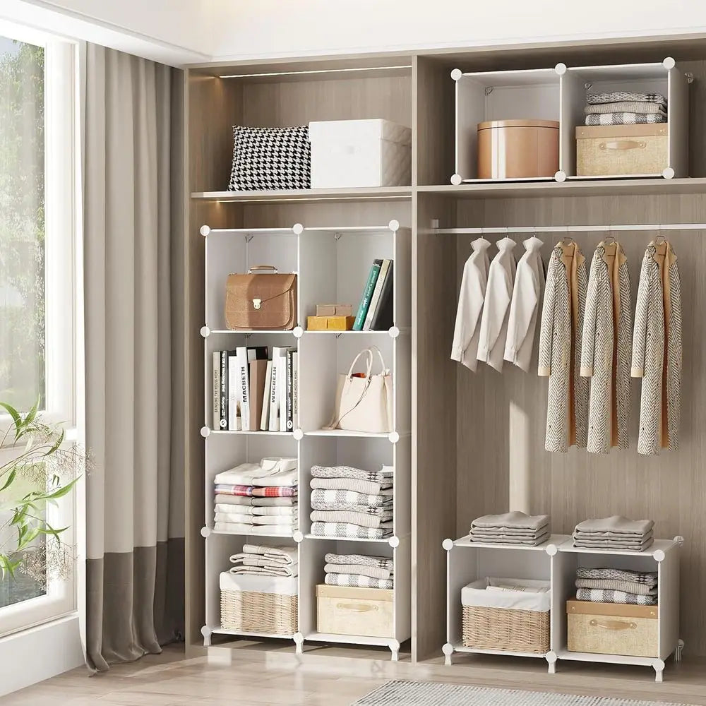 Cube Storage Organizer 6 Cube Closet Organizers