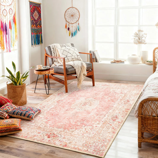 Luxury Washable Living Room Area Rug / Mat
