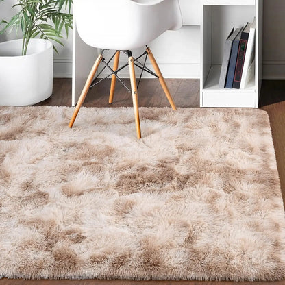 Large Fluffy Machine Washable Area Rug
