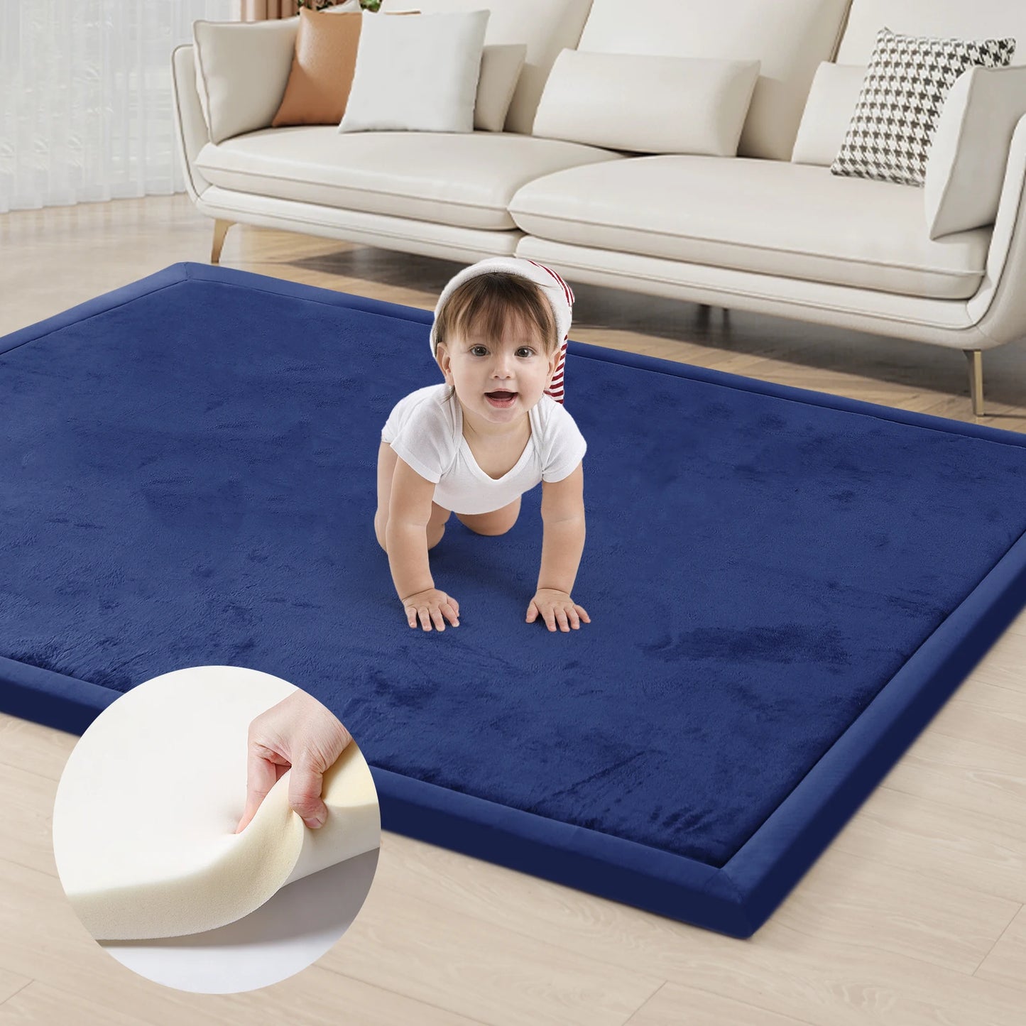 Large Baby Play Mat, Non-Slip Carpet