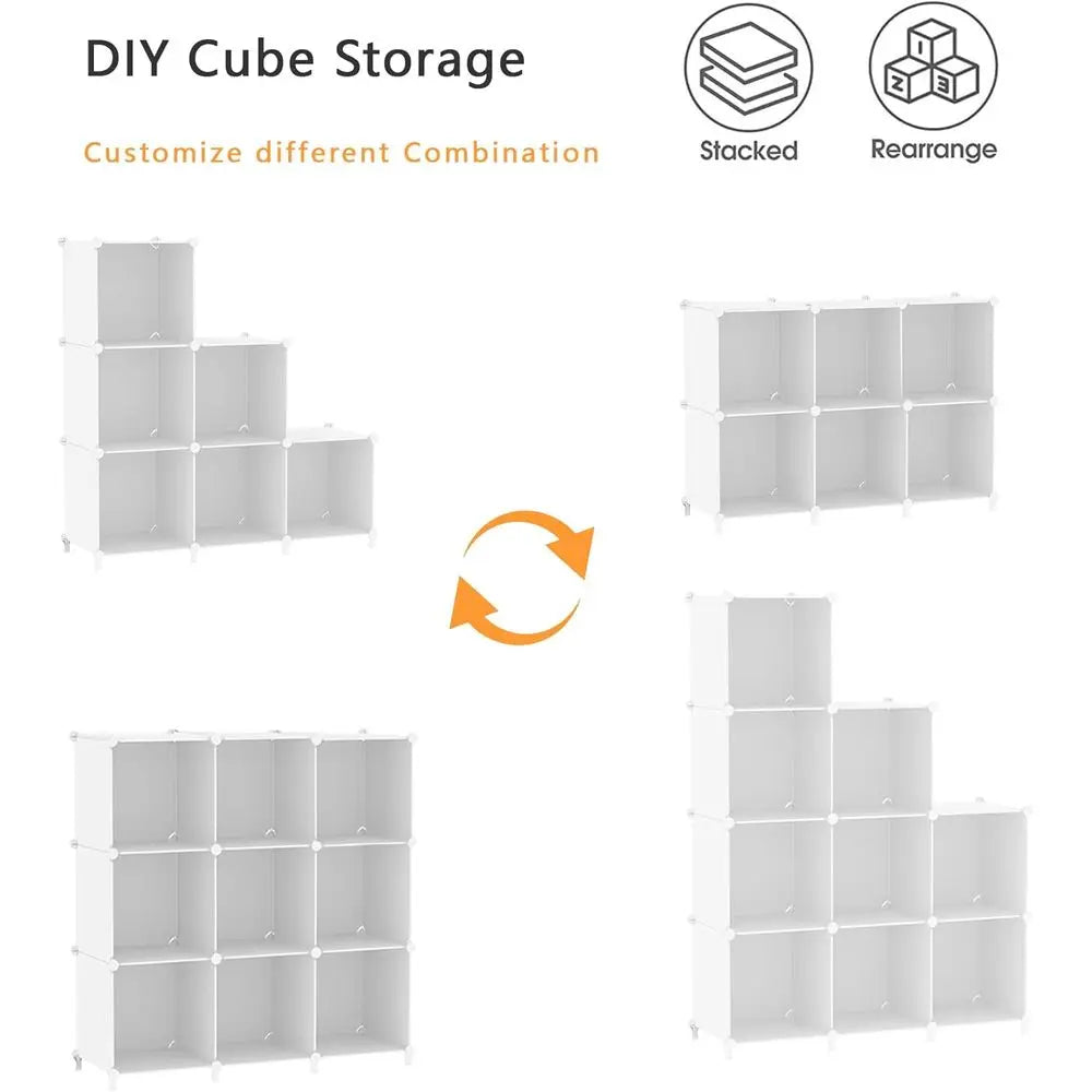 Cube Storage Organizer 6 Cube Closet Organizers