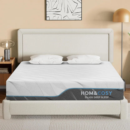 King/Queen/Full Size Mattress, 8/10 Inch Medium Firm - Extra Firm Dual Sides, Flappable Mattress for Back Pain Relief