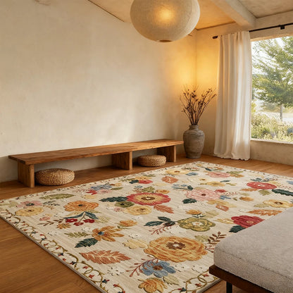 Large Area Rug, Machine Washable.