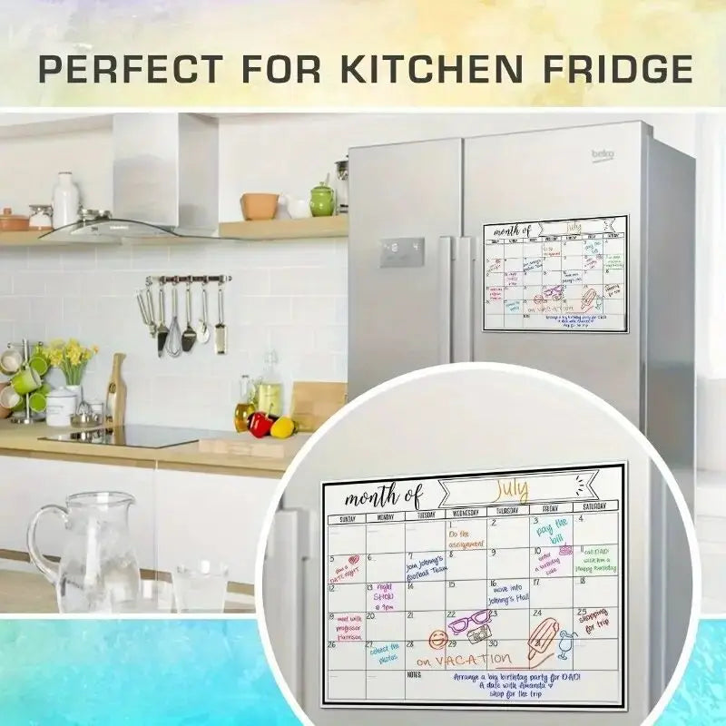 Magnetic Whiteboard Dry Erase Weekly Planner with Marker