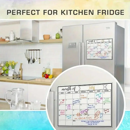 Magnetic Whiteboard Dry Erase Weekly Planner with Marker