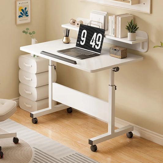 Small Standing Rolling Adjustable Height Stand Up Desk with Wheels