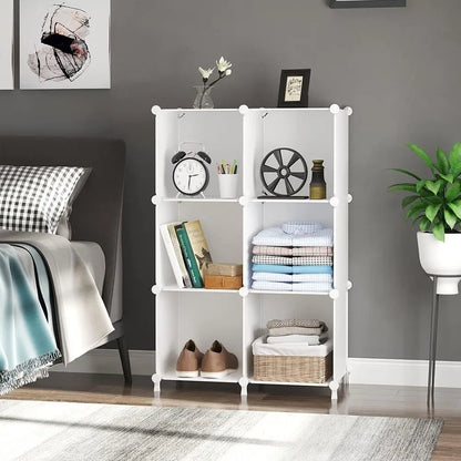 Cube Storage Organizer 6 Cube Closet Organizers