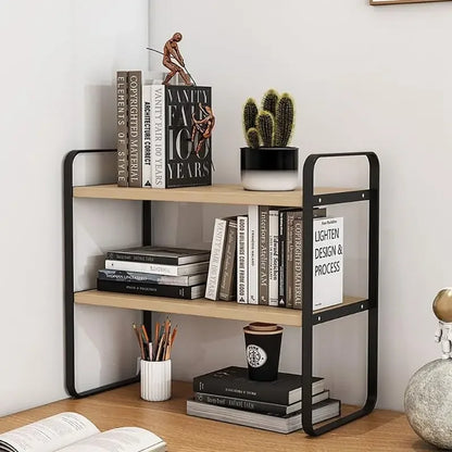 Iron Minimalist Multi-Tier Shelving Unit