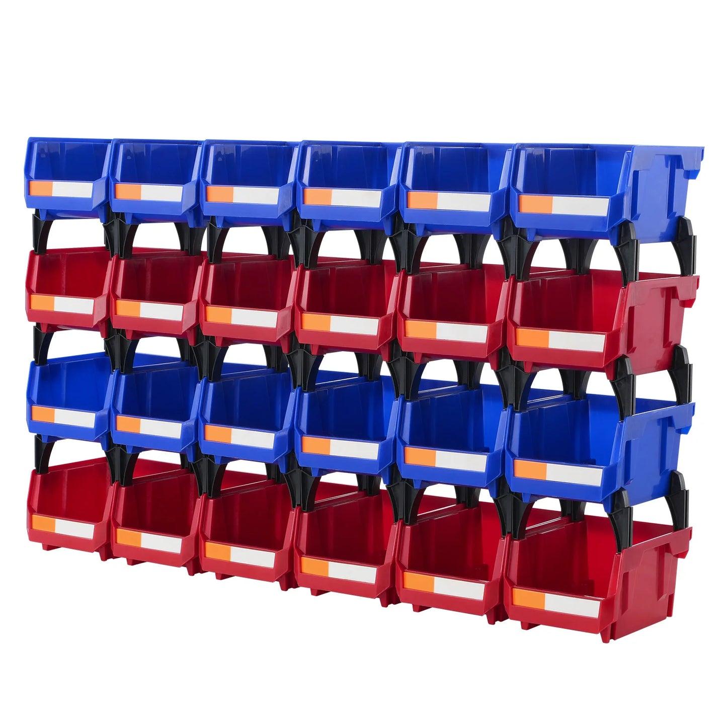 24pcs Stackable Organizer Storage Container Bin 5x4*3 inch