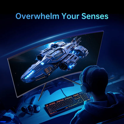32-inch Adjustable 240Hz Curved Gaming Monitor 1500R 1080P