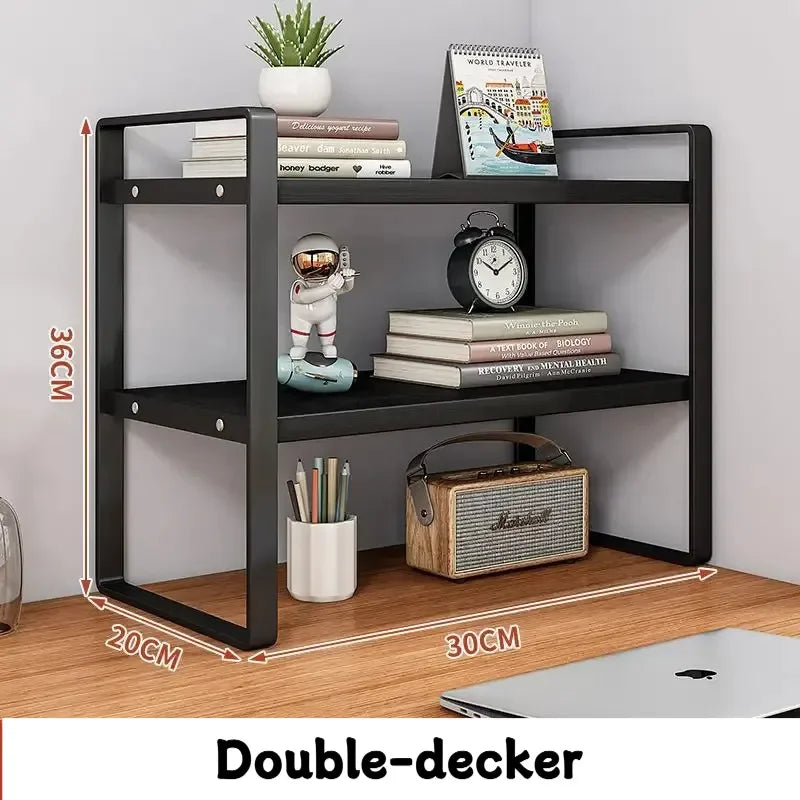 Iron Minimalist Multi-Tier Shelving Unit