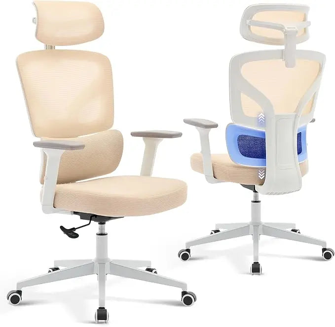 Ergonomic Computer Office / Gaming Chair with Adjustable Lumbar Support,