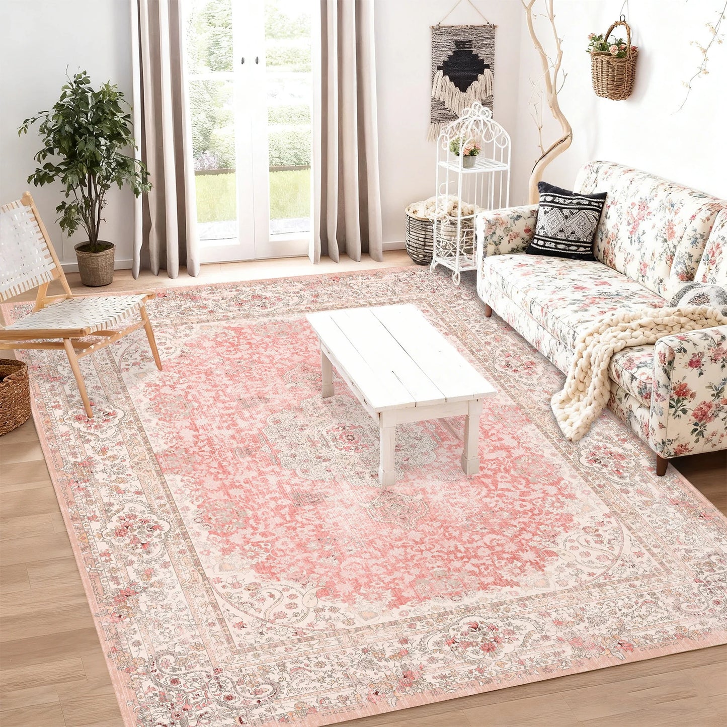 Luxury Washable Living Room Area Rug / Mat
