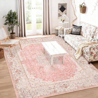 Luxury Washable Living Room Area Rug / Mat