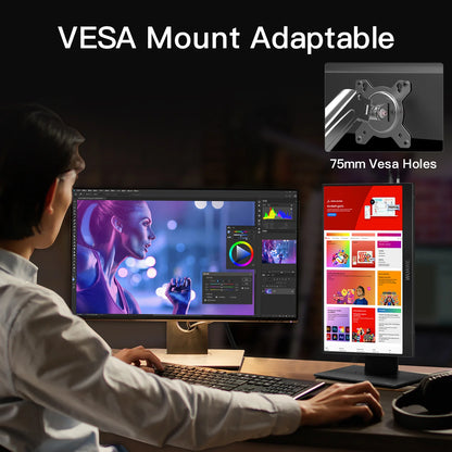 15.6 inch Portable Monitor for Laptop, Second Computer Screen with HDR