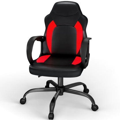 Adjustable Swiveling Leather Ergonomic Gaming Chair