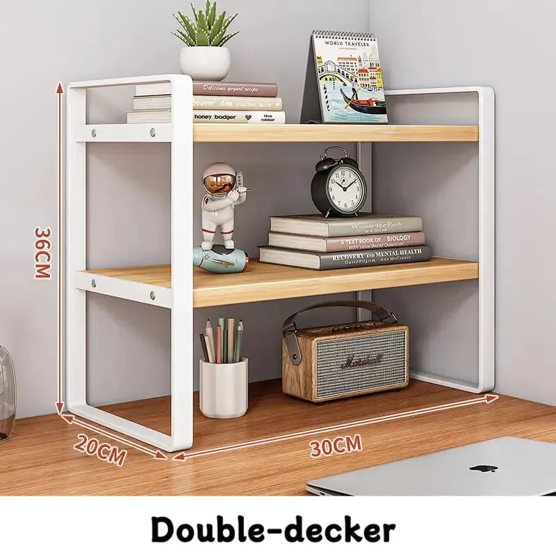 Iron Minimalist Multi-Tier Shelving Unit
