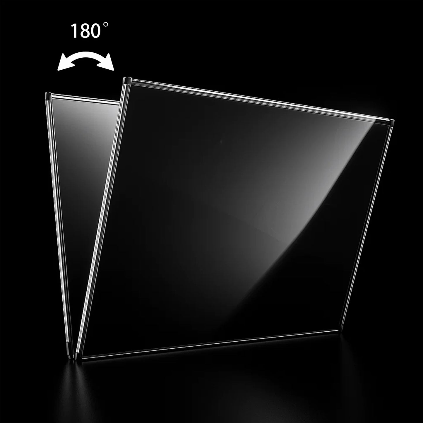 Foldable Double-Sided Whiteboard 60x36 Inch, Magnetic Dry Erase Board