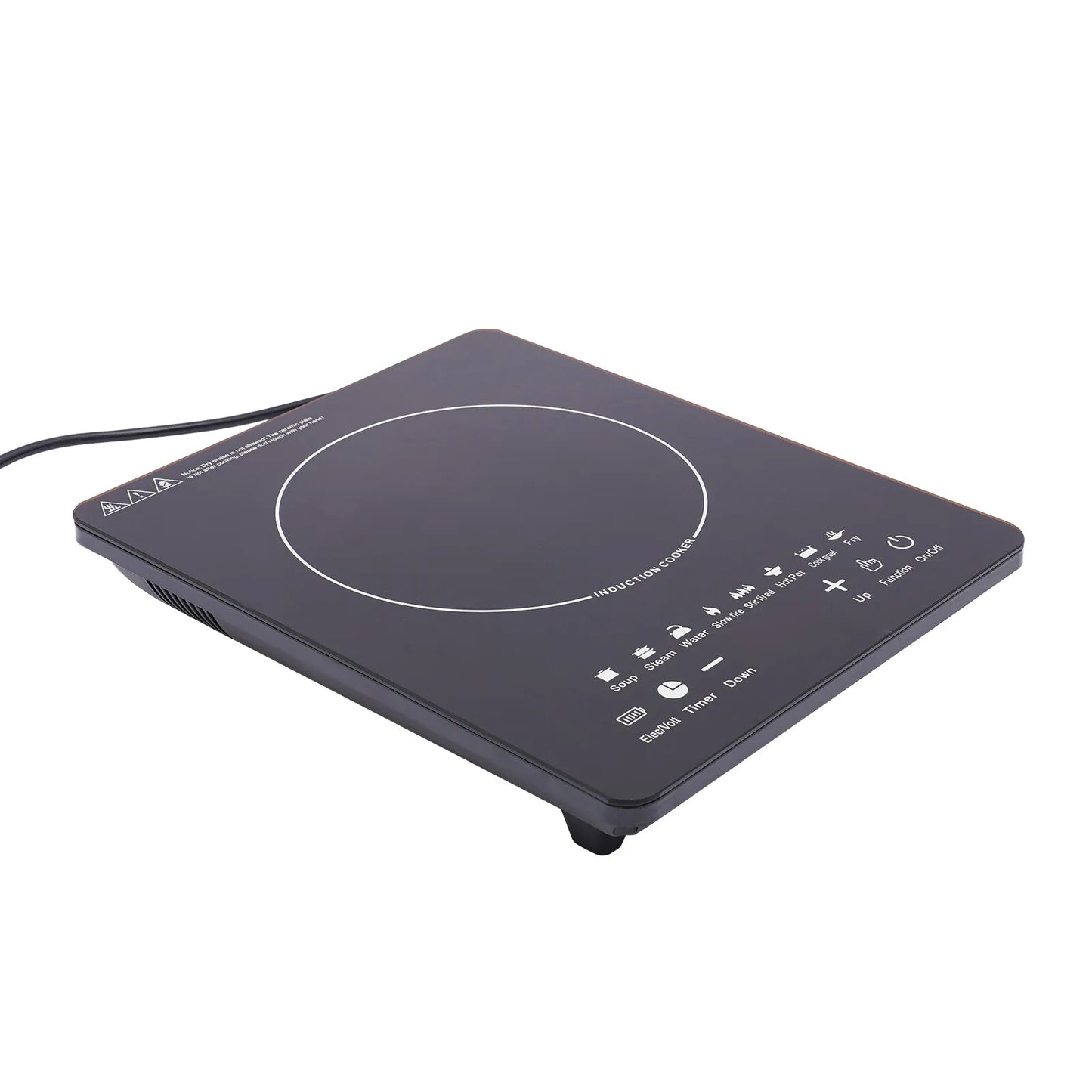 110V 750W Electric Induction Cooktop 8 Power Levels